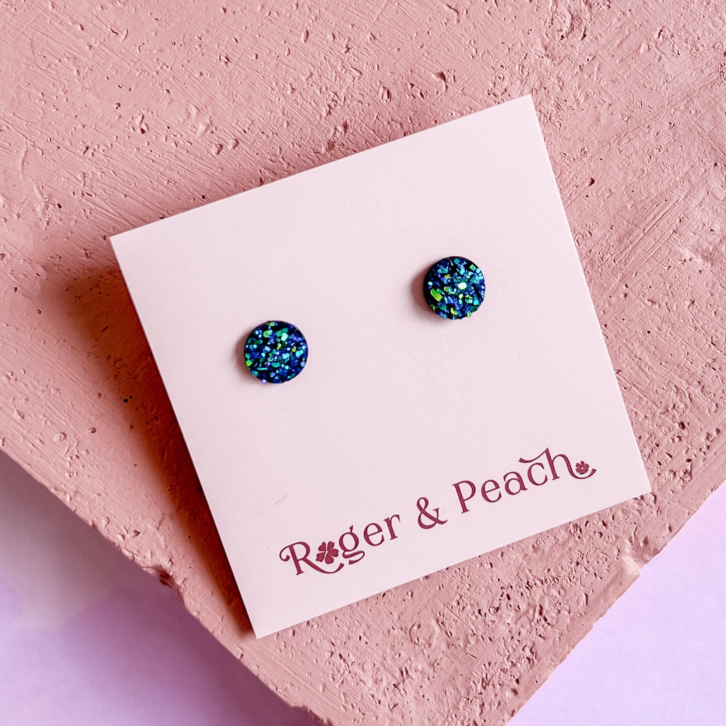 Petite Druzy Stud